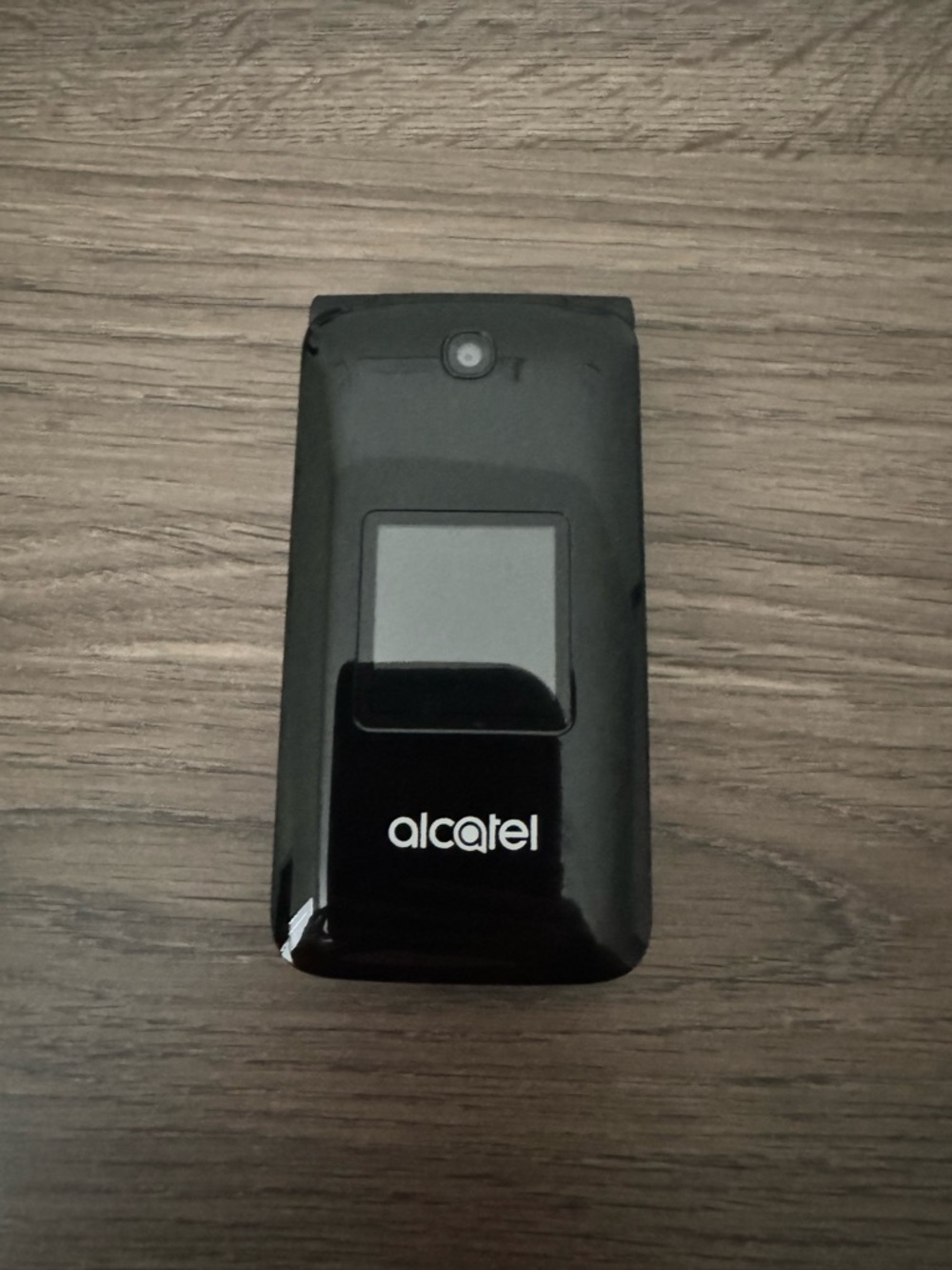 Alcatel Black Flip Phone - Compact Cellular Device
